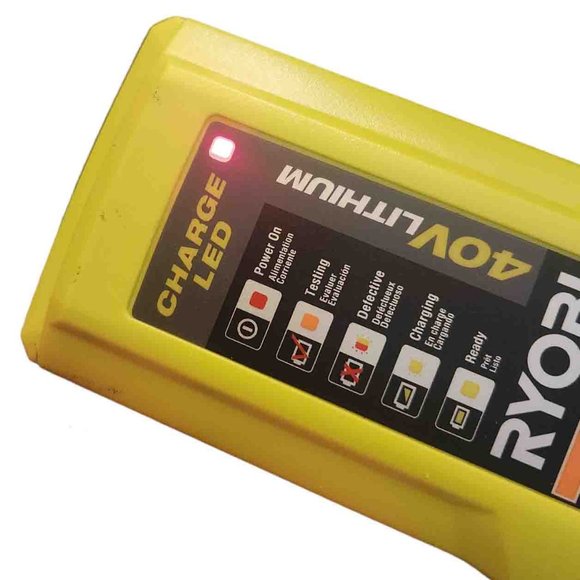 Ryobi 40V Lithium Ion Battery Charger OP404VNM (140412002) - Picture 3 of 6